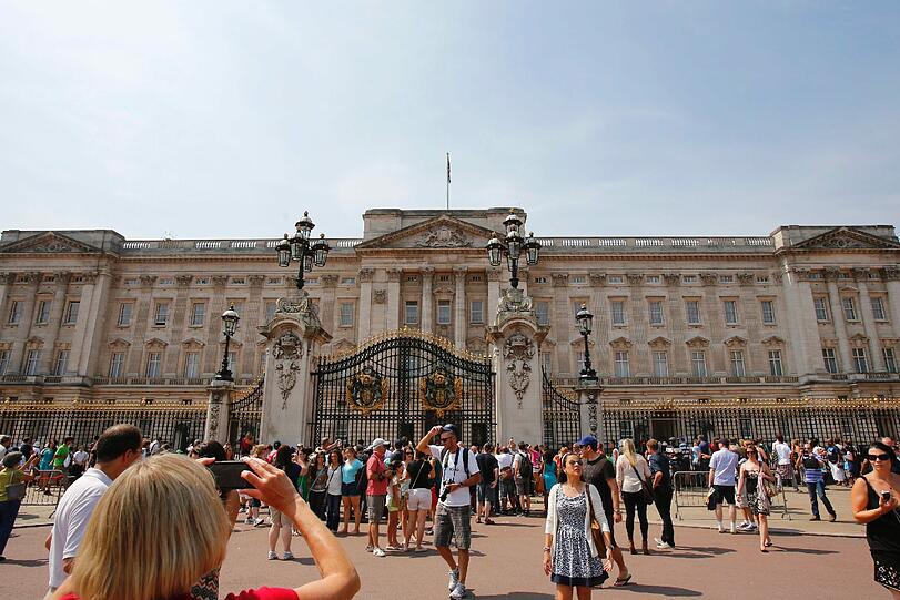 London wartet auf das Royal Baby