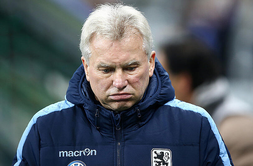 Krank und bedient: 1860-Trainer Benno Möhlmann.
