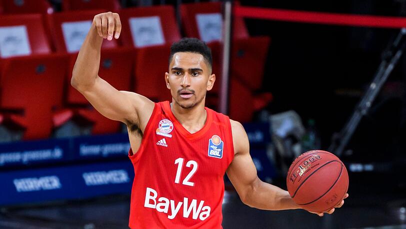 Wissen vor Spiel drei des Finalturniers noch nicht ganz genau, wo sie stehen: Die Bayern-Basketballer um Guard Modo Lo. Wissen vor Spiel drei des Finalturniers noch nicht ganz genau, wo sie stehen: Die Bayern-Basketballer um Guard Modo Lo.