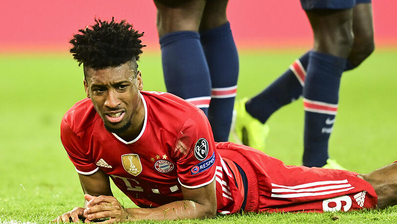 Kingsley Coman enttäuscht gegen Paris.