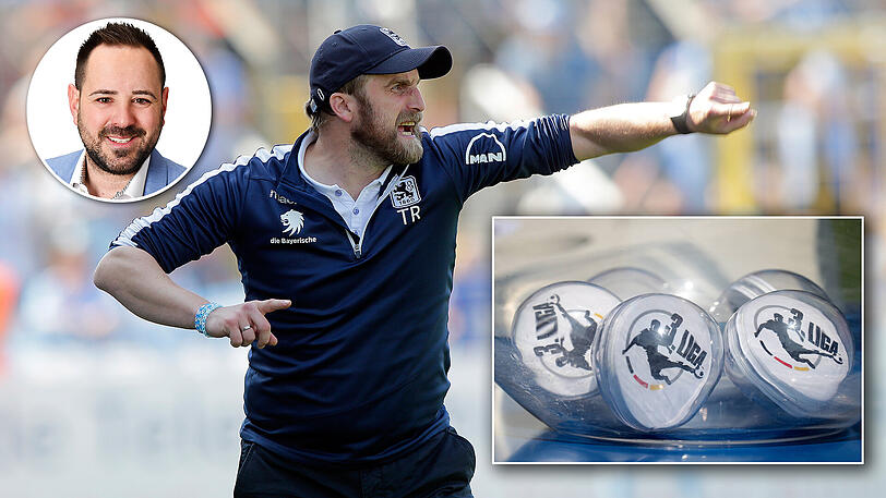 AZ-Löwen-Reporter Patrick Mayer kommentiert das äußerst komplizierte und umständliche Auslosungsverfahren zur Relegation in die Dritte Liga.