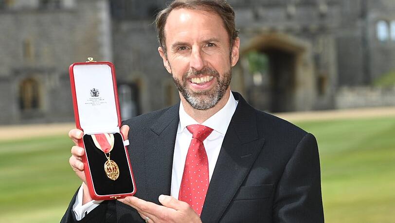 Gareth Southgate darf sich künftig "Sir" nennen.