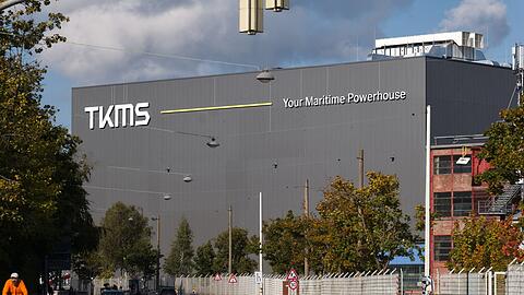 In dieser Halle in Kiel werden U-Boote gebaut.