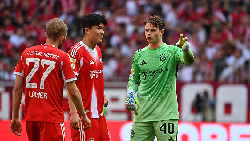 Die Bayern um Keeper Jonas Urbig blieben erneut nicht ohne Gegentor.