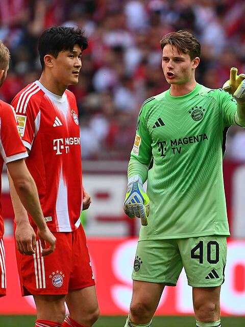 Die Bayern um Keeper Jonas Urbig blieben erneut nicht ohne Gegentor.
