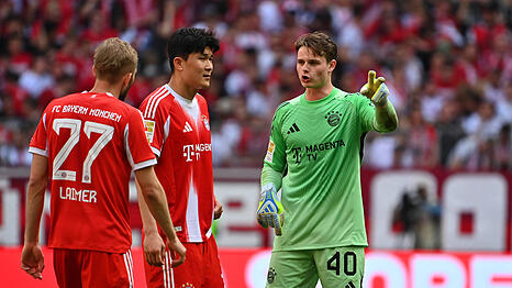 Die Bayern um Keeper Jonas Urbig blieben erneut nicht ohne Gegentor.
