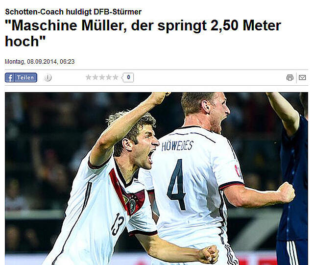 "Maschine Müller, der springt 2,50 Meter hoch", focus.de