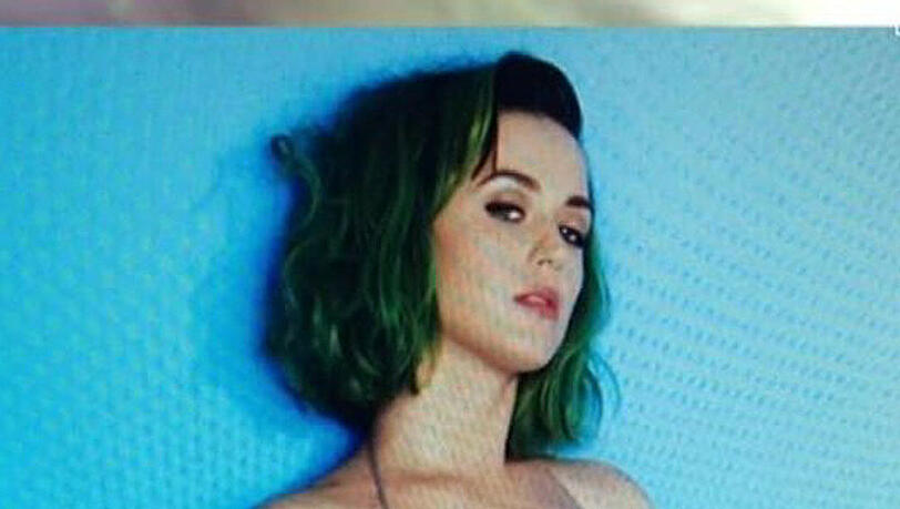 Giftgrünes Haar scheint derzeit in - hier Katy Perry Giftgrünes Haar scheint derzeit in - hier Katy Perry