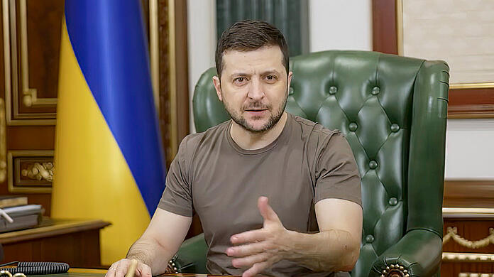 Wolodymyr Selenskyj, Präsident der Ukraine. (Archivbild)
