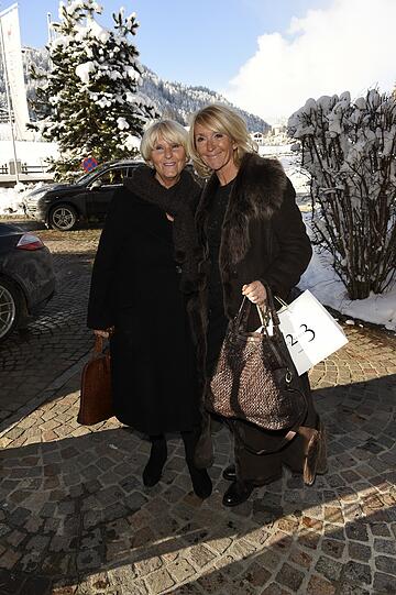 Ilona Beckenbauer mit Mutter Ingrid.
