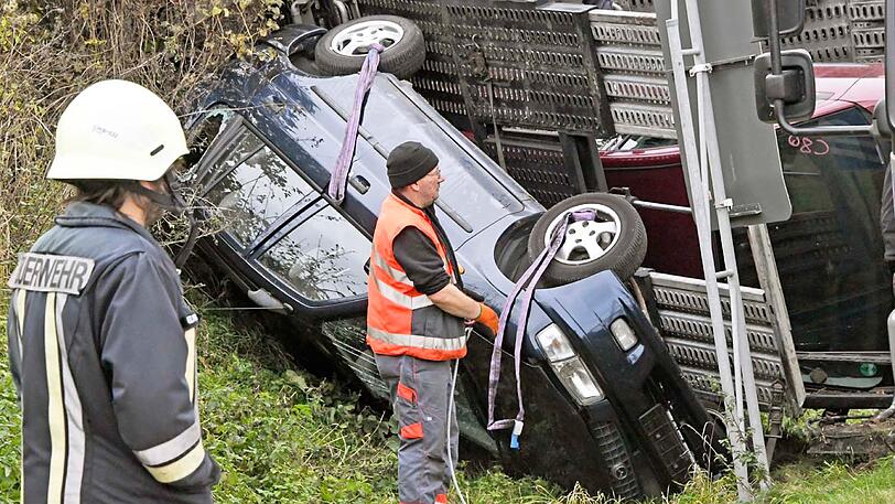 Die Bilder vom Unfallort