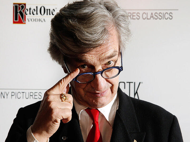 Wim Wenders hebt den mahnenden Zeigefinger