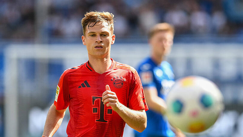 Der Vertrag von Joshua Kimmich läuft 2025 beim FC Bayern aus.