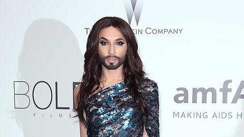 Conchita Wurst macht auf jedem roten Teppich eine gute Figur