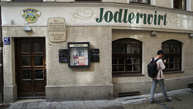 Das urige Lokal Jodlerwirt heute. Das urige Lokal Jodlerwirt heute.