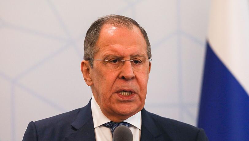 Der russische Außenminister Sergej Lawrow. Der russische Außenminister Sergej Lawrow.