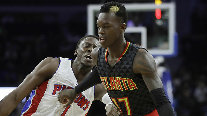 Dennis Schröder verlor mit den Atlanta Hawks gegen die Detroit Pistons.