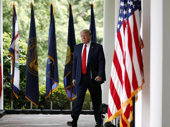 US-Präsident Donald Trump will selbst keine Maske tragen.