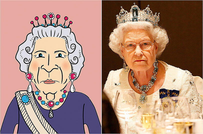 Mit rotzigen Sprüchen hat Elizabeth Windsor eine Gefolgschaft von mehr als 1,2 Millionen Menschen aus aller Welt geworben. Sie ist damit wohl eine der erfolgreichsten Fake-Identitäten in dem sozialen Netzwerk - während die echte Königin bisher genau einen Tweet im Netz abgesetzt hat, einen persönlichen Account hat sie nicht.