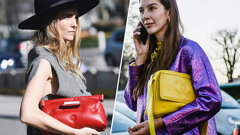 Fashionistas wie Blanca Miló Scrimieri und Estelle Chemouny Pigault lieben ihre Taschen.