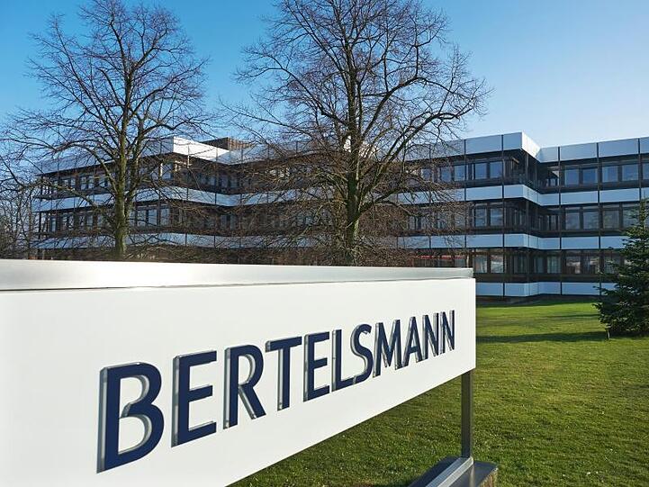 Die Verwaltungsgebäude von Bertelsmann in Gütersloh.