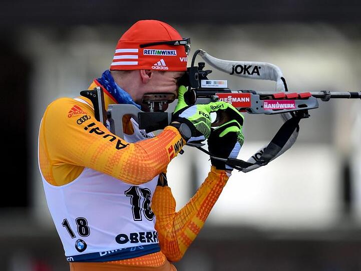 Johannes Kühn sprintete auf Platz drei.