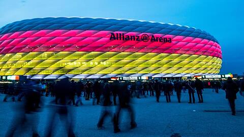 Jeweils rund 14.000 Zuschauer sollen die EM-Spiele in München sehen können.