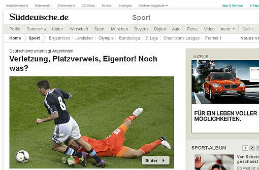 Fehlstart nach EM-Frust, Pleiten, Pech und Pannen: so kommentiert die Presse die 1:3-Testspielniederlage der deutschen Nationalmannschaft gegen Argentinien.