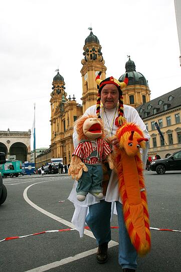 München bereitet sich für die große Feier zur Deutschen Einheit vor. Die Bilder