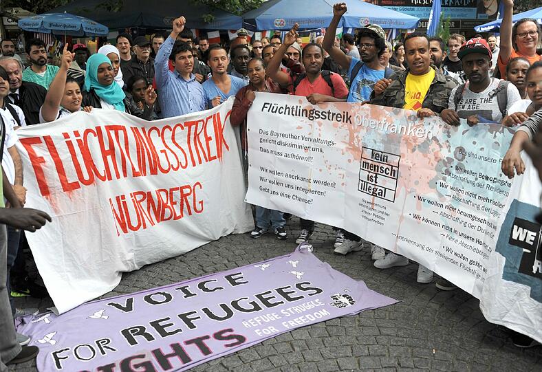 Die Bilder von der Demonstration