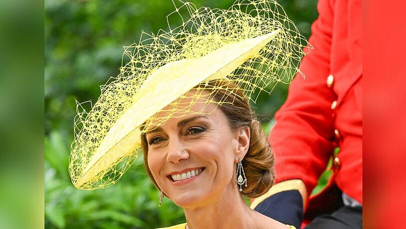 Prinzessin Kate vor wenigen Tagen beim traditionellen Pferderennen in Ascot.