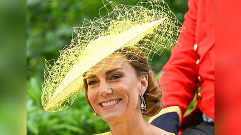 Prinzessin Kate vor wenigen Tagen beim traditionellen Pferderennen in Ascot. Prinzessin Kate vor wenigen Tagen beim traditionellen Pferderennen in Ascot.