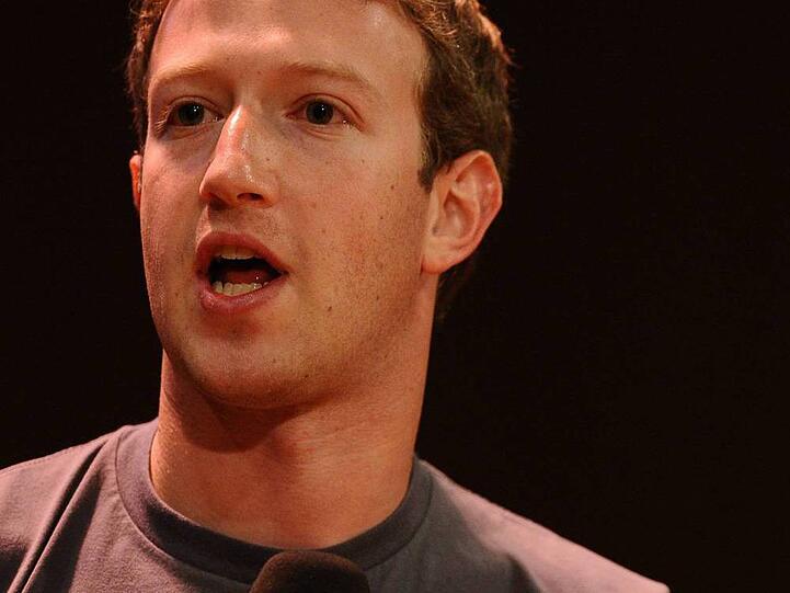 Ganz schön großzügig: Marc Zuckerberg