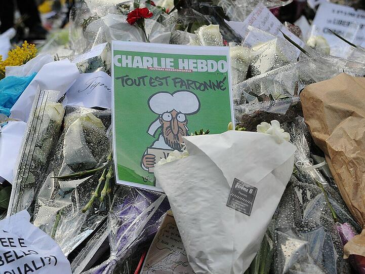 Die neue Ausgabe von "Charlie Hebdo" war nach wenigen Minuten ausverkauft