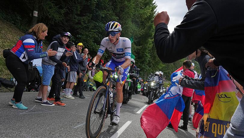Bei der Tour de France belegte Lipowitz 2025 Platz drei. (Archivbild) Bei der Tour de France belegte Lipowitz 2025 Platz drei. (Archivbild)