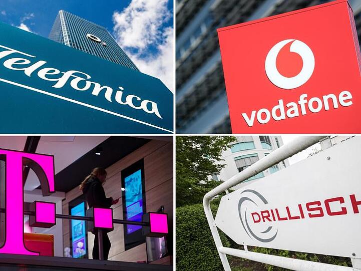 Die vier Provider bezahlen für die 5G-Frequenzblöcke knapp 6,6 Milliarden Euro.