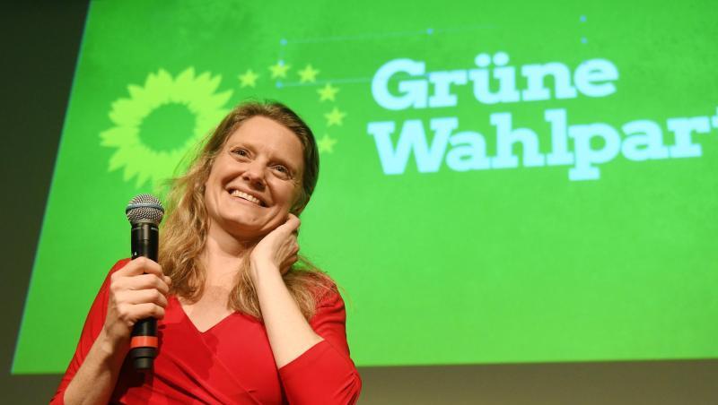 Henrike Hahn, bayerische Spitzenkandidatin zur Europawahl von den Grünen. Foto: Tobias Hase Henrike Hahn, bayerische Spitzenkandidatin zur Europawahl von den Grünen. Foto: Tobias Hase