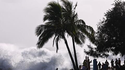 Die Beh&ouml;rden warnen vor B&ouml;en von mehr als 250 Kilometern pro Stunde durch den Zyklon "Narelle". (Archivbild)