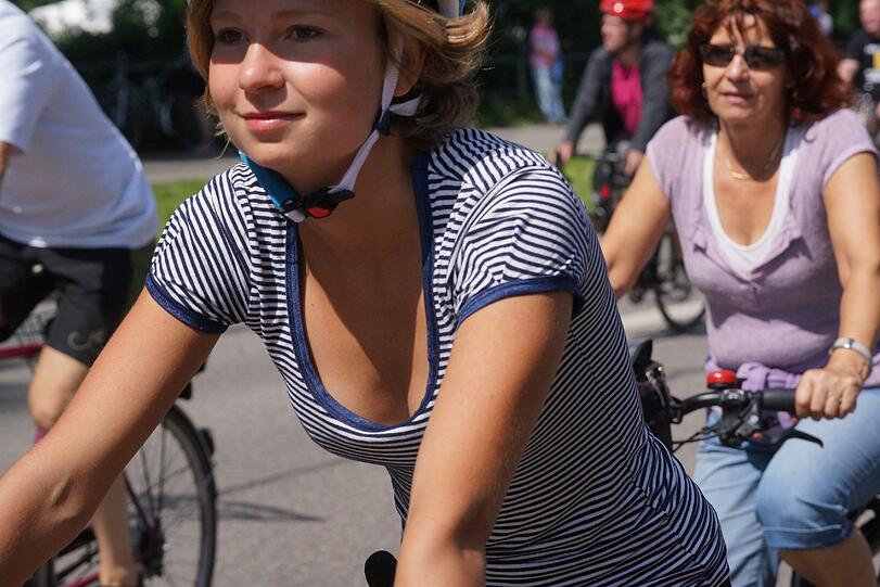 Weitere Bilder der BR-Radltour durch München.
