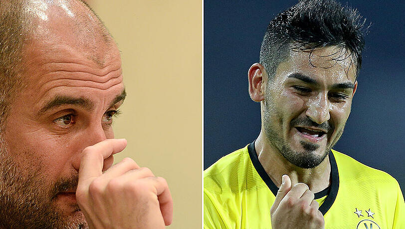 Heuer noch Gegner - bald in England vereint? Noch-Bayern-Trainer Pep Guardiola und Noch-BVB-Profi Ilkay Gündogan. Heuer noch Gegner - bald in England vereint? Noch-Bayern-Trainer Pep Guardiola und Noch-BVB-Profi Ilkay Gündogan.
