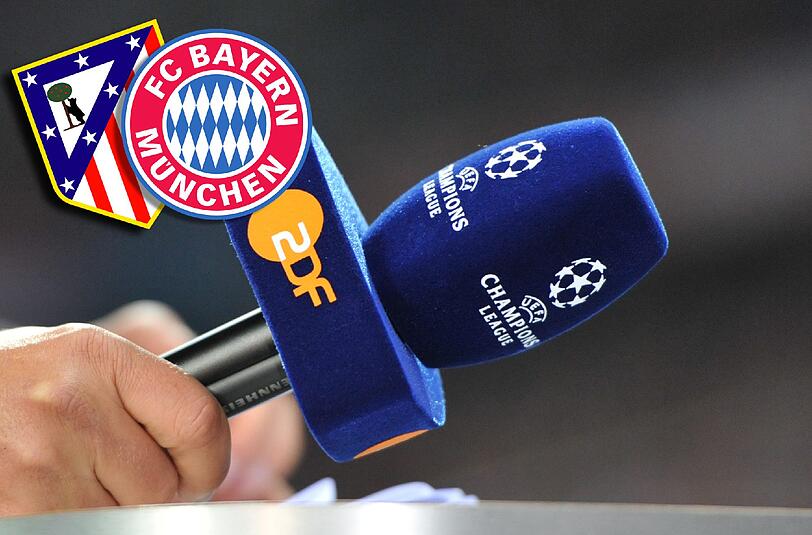 Das ZDF übertragt beide Halfinalspiele zwischen Bayern und Atlético Madrid live.