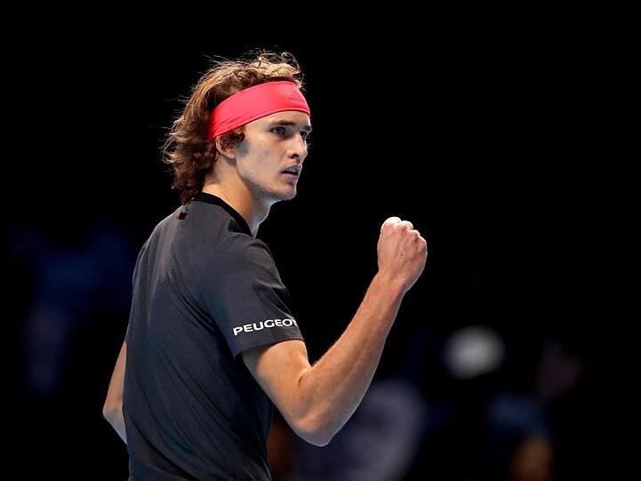 Steht in London im Finale: Alexander Zverev.