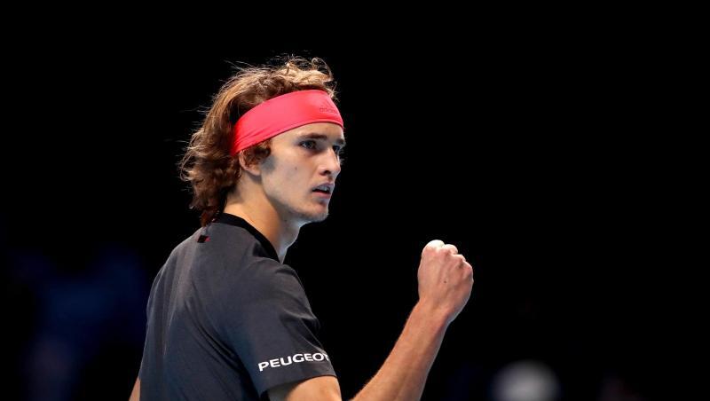 Steht in London im Finale: Alexander Zverev. Steht in London im Finale: Alexander Zverev.