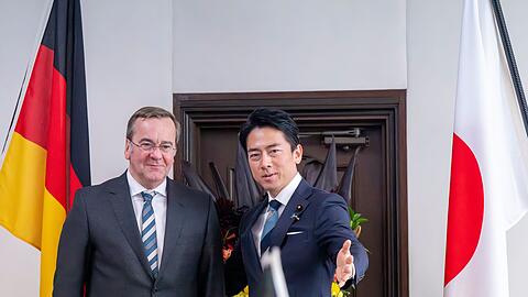 Verteidigungsminister Boris Pistorius (SPD) in Japan