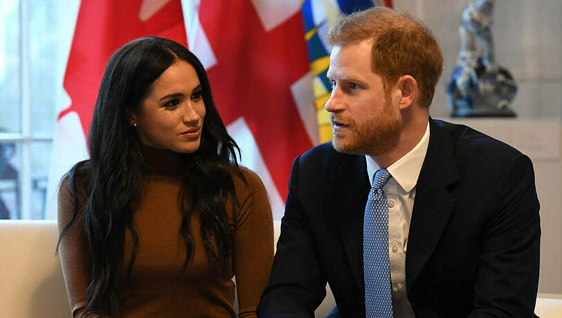 Prinz Harry und Herzogin Meghan bei einem Auftritt in London Prinz Harry und Herzogin Meghan bei einem Auftritt in London