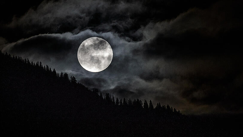 Supermond über Bayern Supermond über Bayern