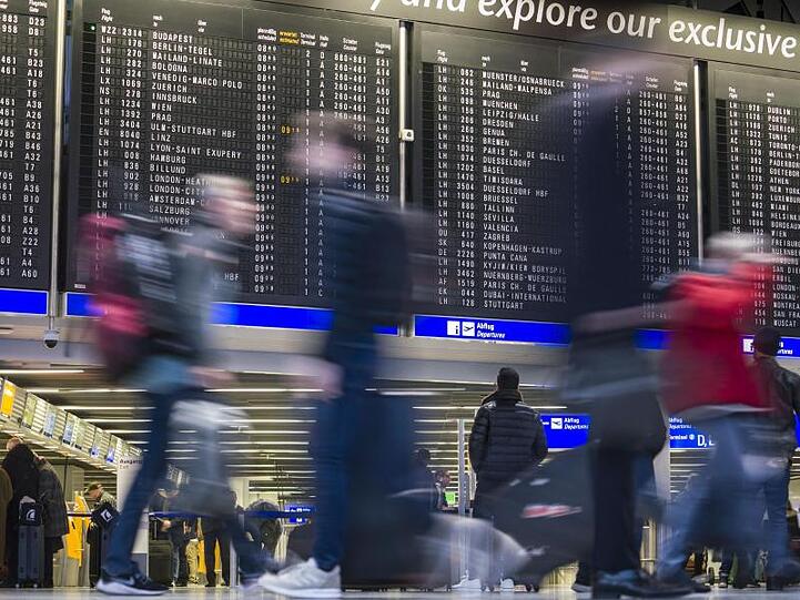 Deutschlands größter Flughafen in Frankfurt am Main verzeichnet sinkende Passagierzahlen.