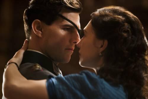 Stauffenberg und seine Frau Nina Schenk, Filmszene mit Tom Cruise und Carice von Houten.