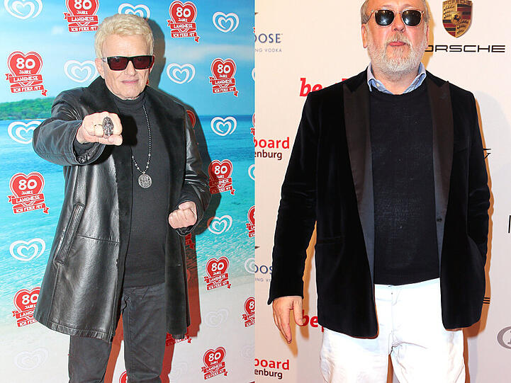 Heino (l.) und Friedrich Liechtenstein sind zwei der Künstler, die gerade eine Biografie vorgelegt haben