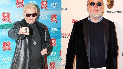 Heino (l.) und Friedrich Liechtenstein sind zwei der Künstler, die gerade eine Biografie vorgelegt haben